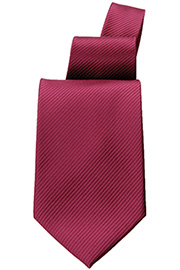 Solid Burgundy Tie
