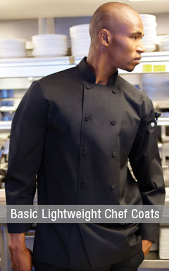 Lightweight Chef Coats