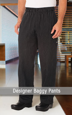 Designer Baggy Chef Pants