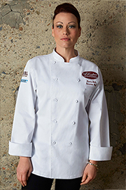 St. Tropez Womens Executive Chef Coat