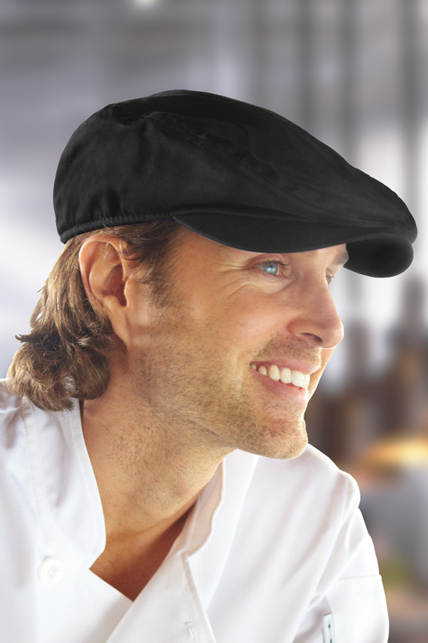 Chef Works Men's Driver Cap Professional Catering House Staff Uniforms Hat 