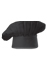 Black Chef Hat - back view