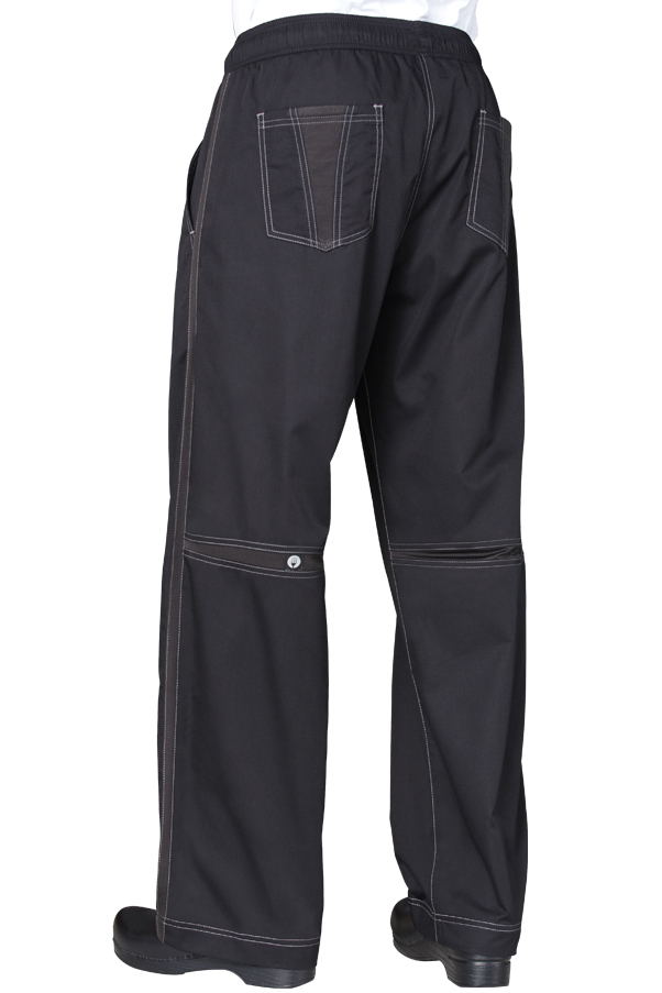 Chef Works Cool Vent Baggy Pants Workwear Trousers Bottoms with New Features 