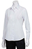 Womens White Essential Dress Shirt - back view