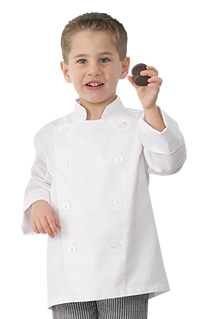 Kids Chef Coat - side view